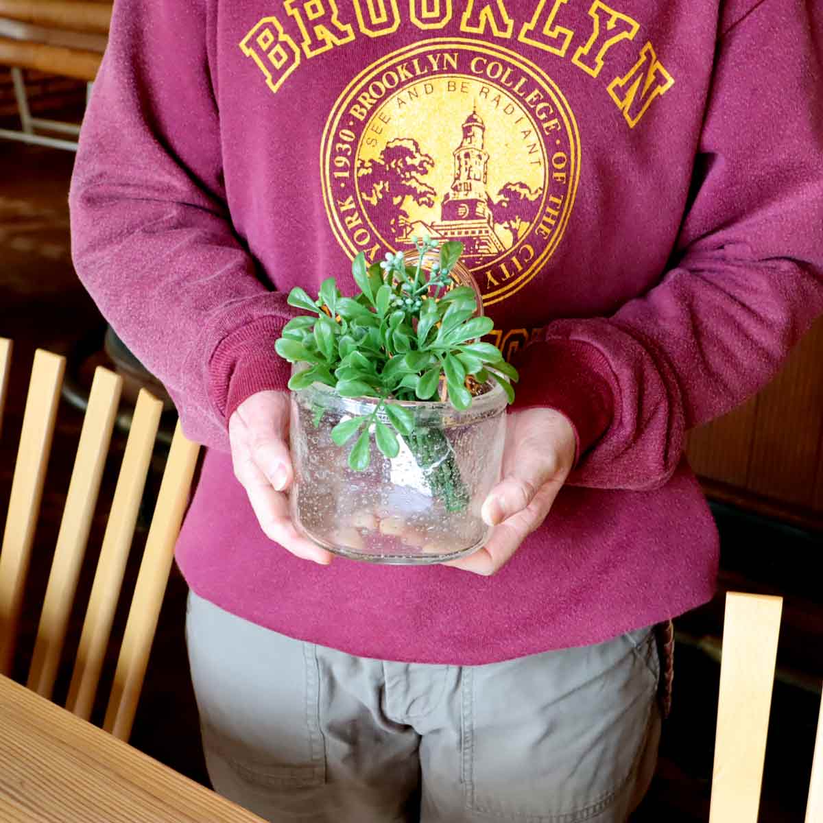 アラビア / ARABIA ヌータヤルヴィ ガラス器 気泡花器 ヴィンテージ