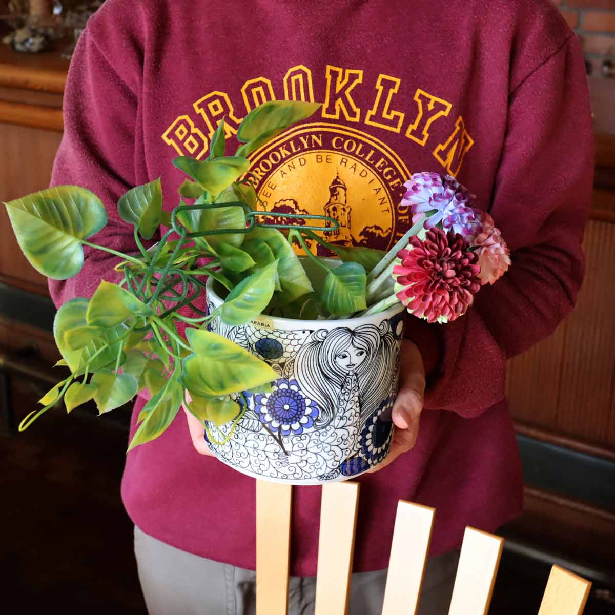 アラビア/ ARABIA パストラリ / PASTRAARI フラワーベース ポット 花器 ヴィンテージ