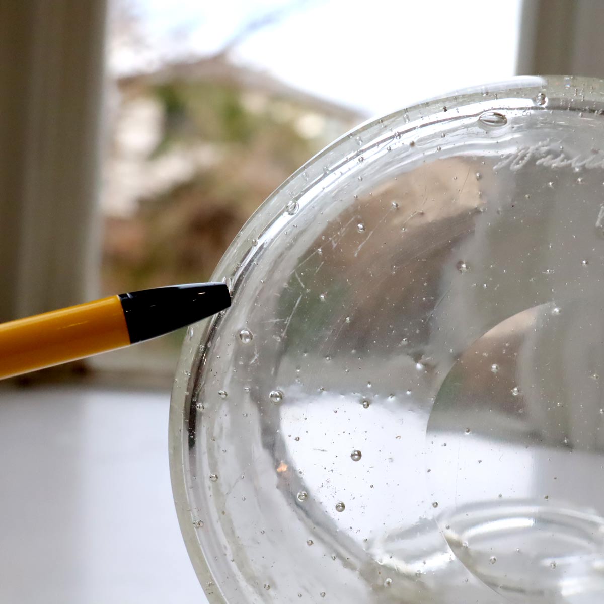 アラビア / ARABIA ヌータヤルヴィ ガラス器 気泡花器 ヴィンテージ