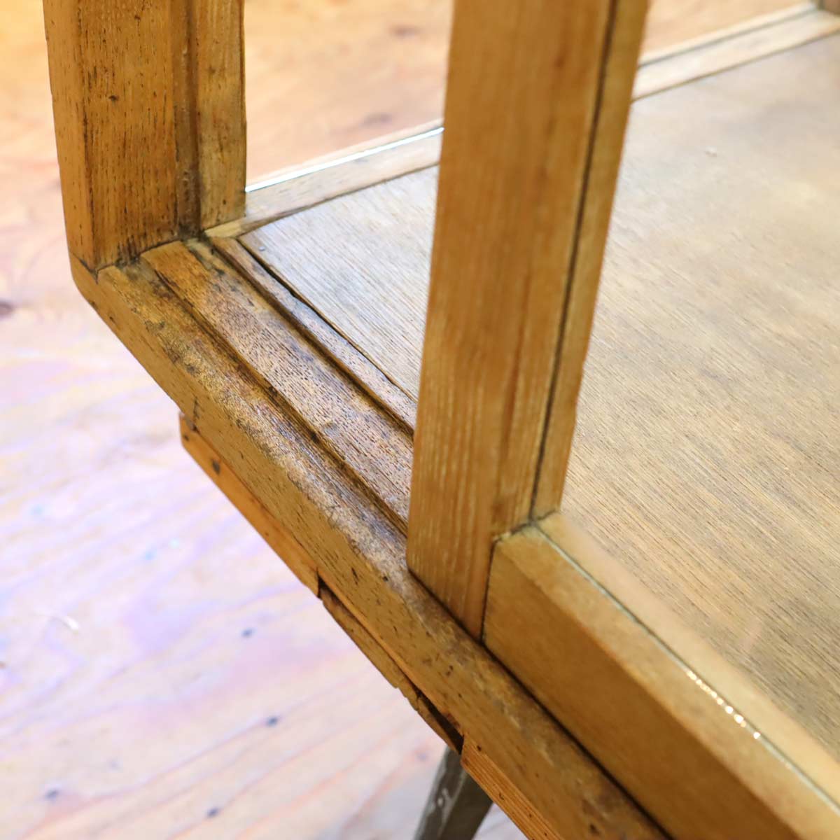 ガラスショーケース パンケース 陳列棚 ディスプレイケース ヴィンテージ