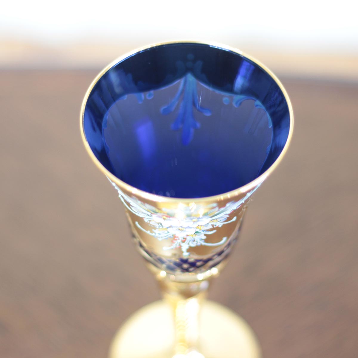 ムラーノ グラス / MURANO GLASS ワイングラス ベネチアングラス イタリア 中古