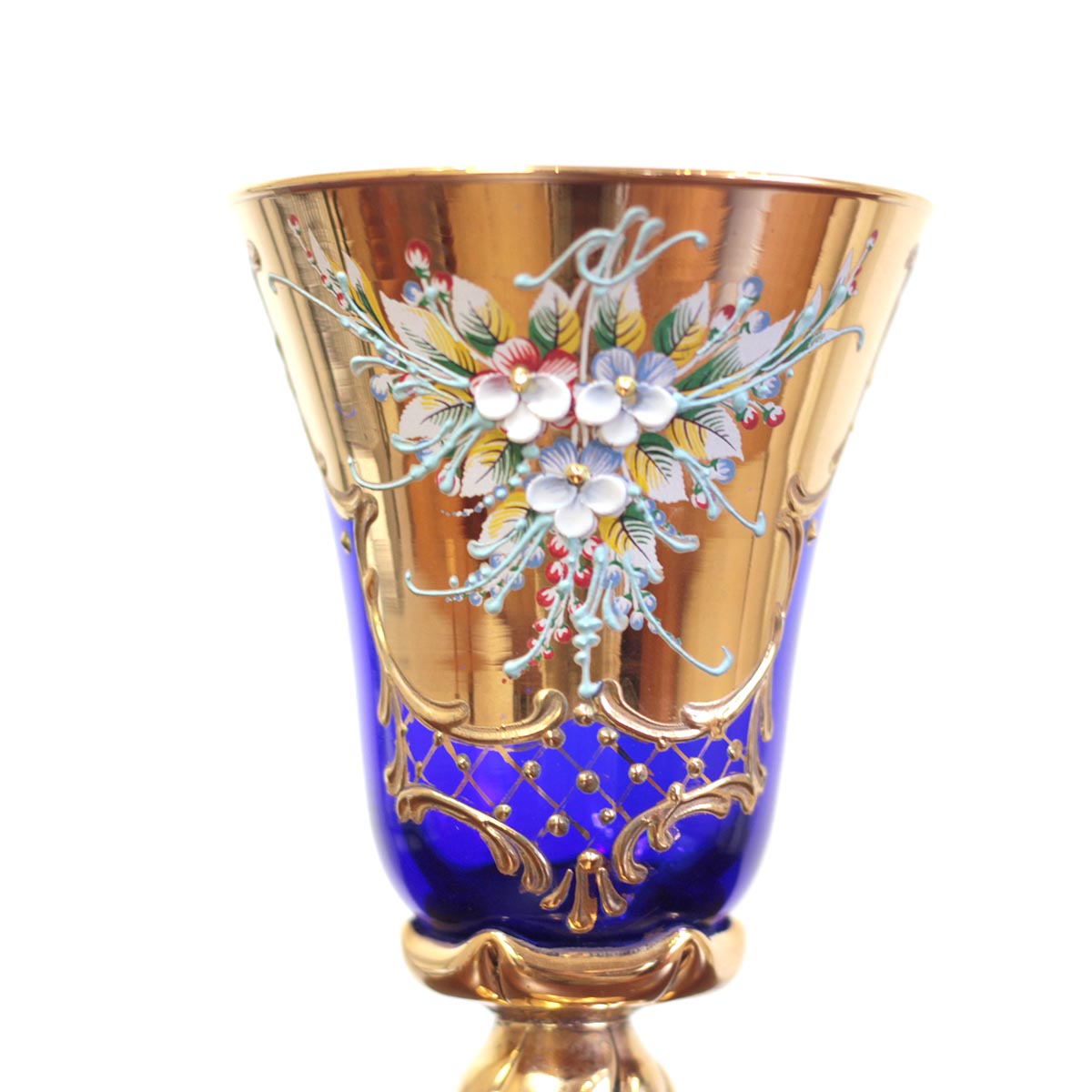 ムラーノ グラス / MURANO GLASS ワイングラス ベネチアングラス イタリア 中古