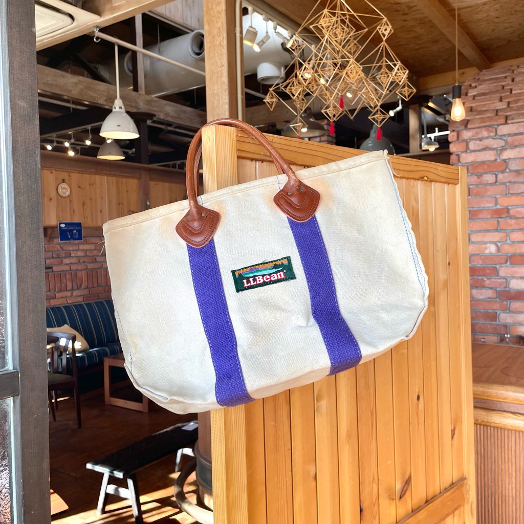 L.L.Bean / LLビーン レザーハンドル トートバッグ 80s ヴィンテージ 