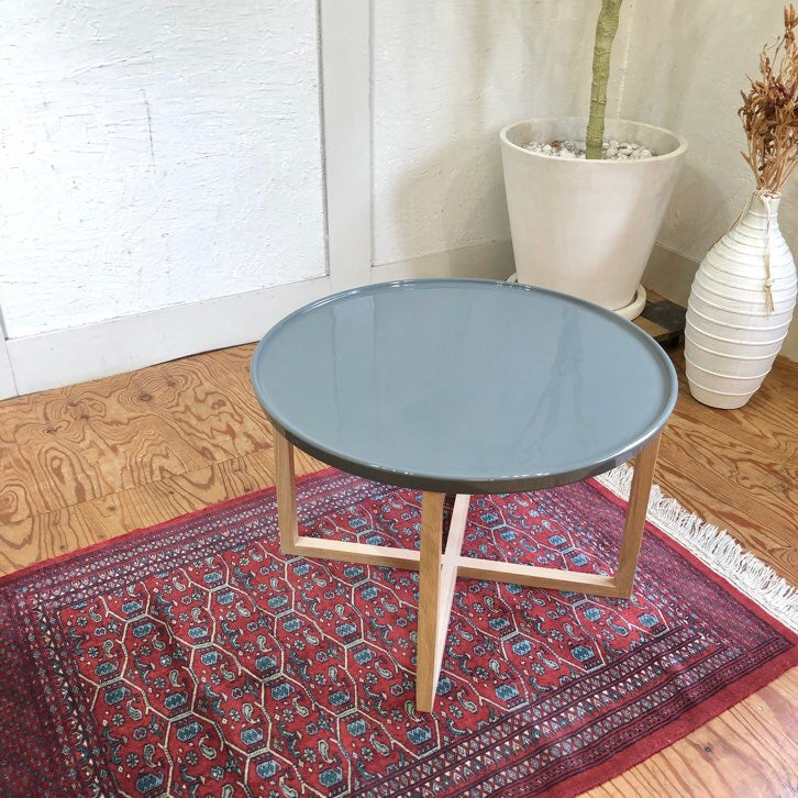 ロックストーン / ROCKSTONE C-63 CITYティーテーブル 岩倉榮利 シギヤマ家具 φ60 展示品