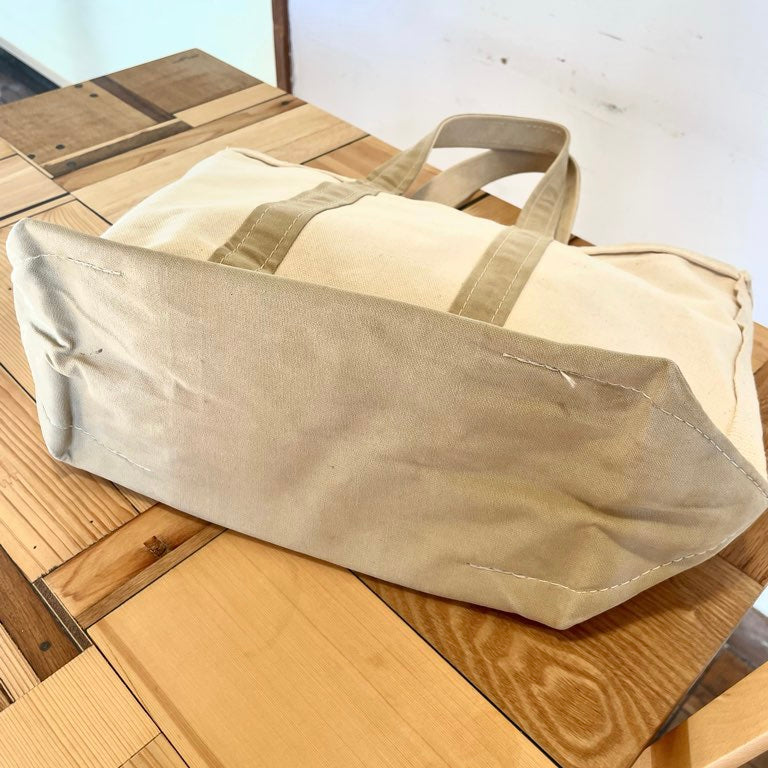 LLビーン / L.L.Bean トートバッグ / boat and tote 80s ヴィンテージ ホワイト ベージュ ビーントート