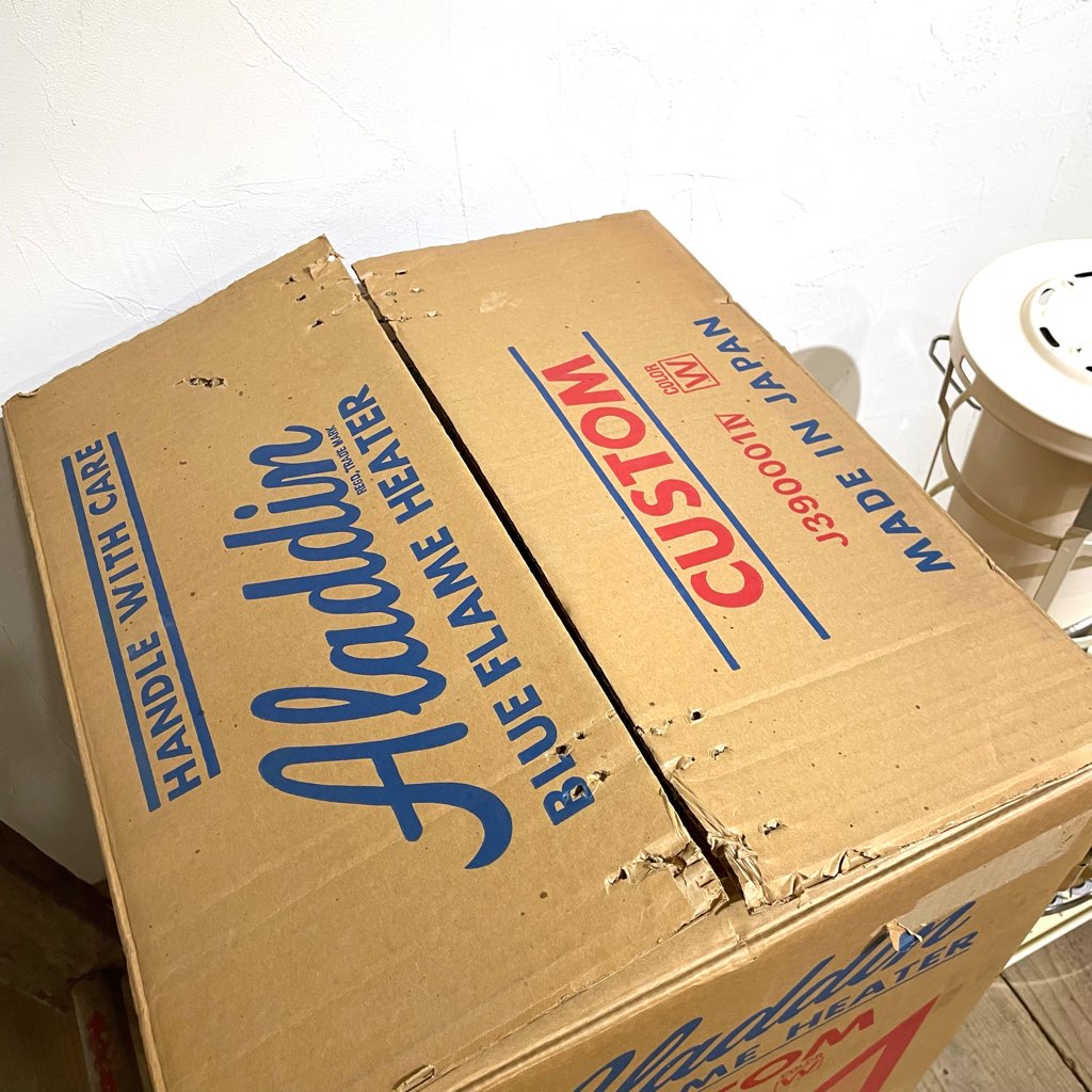 アラジン / Aladdin ブルーフレームヒーター 石油ストーブ 39型 J390001 ホワイト 中古 芯交換済