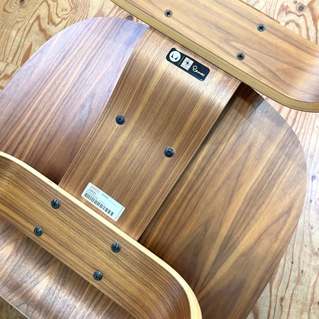 ハーマンミラー / Herman Miller ラウンジチェア LCW ウォールナット チャールズ&レイ・イームズ 中古