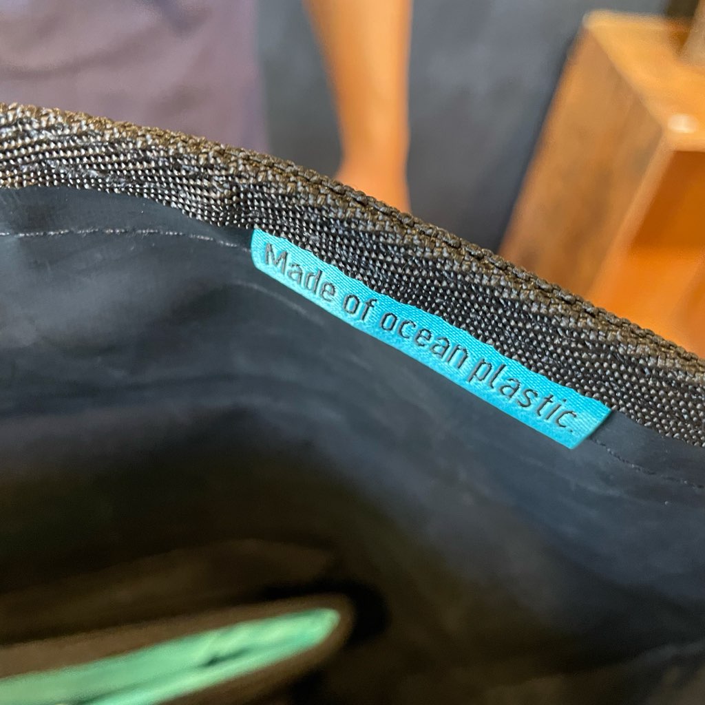【新品】ゴットバッグ / GOTBAG ロールトップバックパック / Roll top backpack リュック ブラック SDGs サステナブル