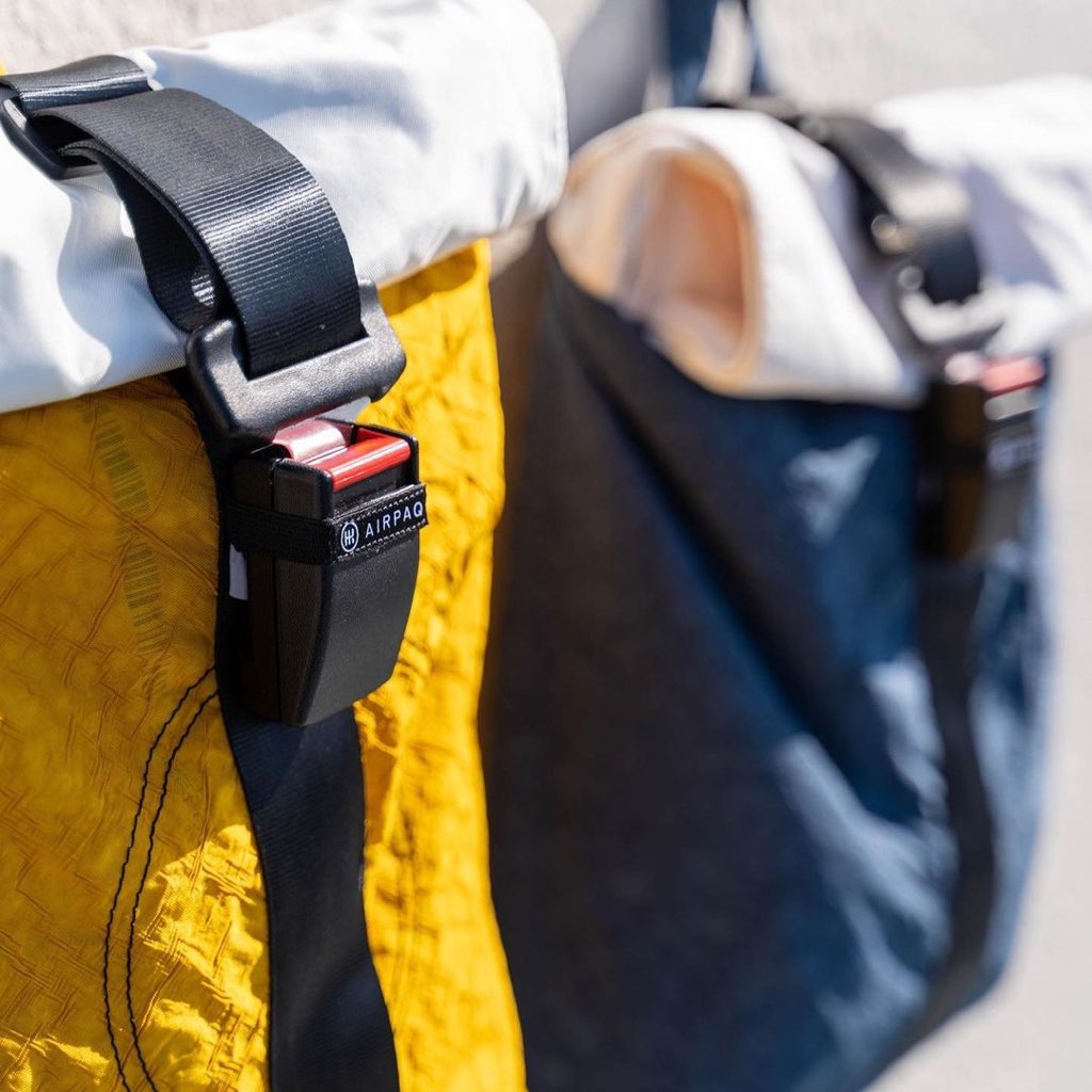 【新品】エアパック / AIR PAQ バックパック ブラック SDGs サスティナブル リュック