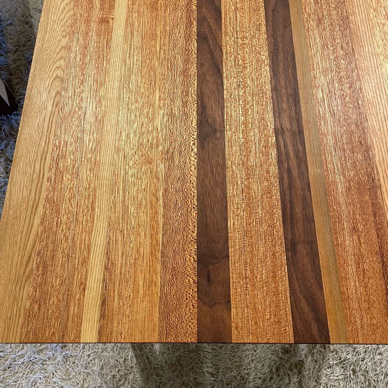 リバイブモブラープロジェクト 不要になった古い家具の木材から作ったテーブル ソリッドセンターテーブル  総無垢材 ウォールナットオーク SDGs 地球環境にいちばん優しい家具