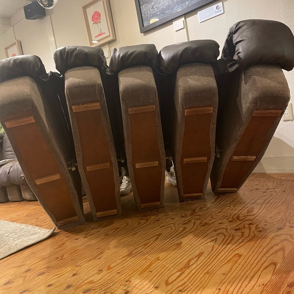 モビリア / mobilia デセデ スネークソファ 21連 本革 ヴィンテージ