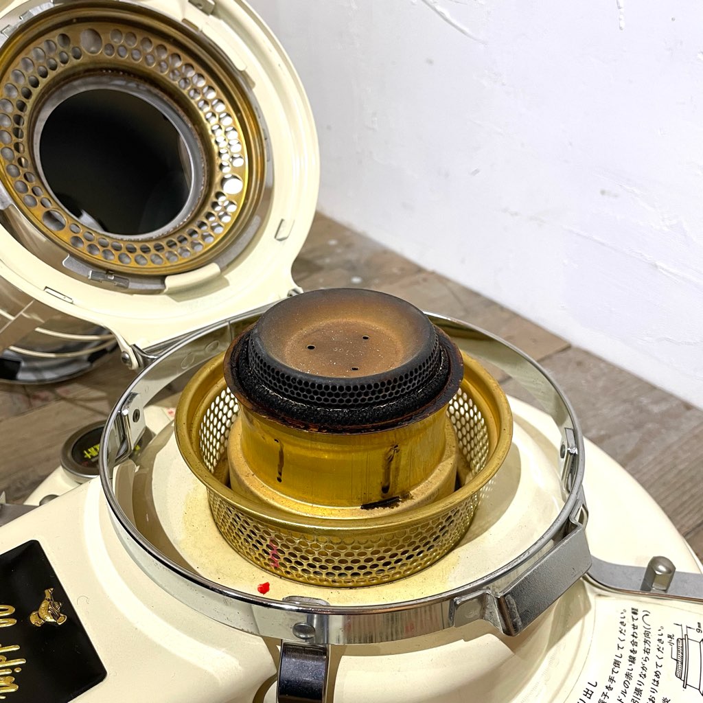 アラジン / Aladdin ブルーフレームヒーター 石油ストーブ 39型 J390001 ホワイト 中古 芯交換済