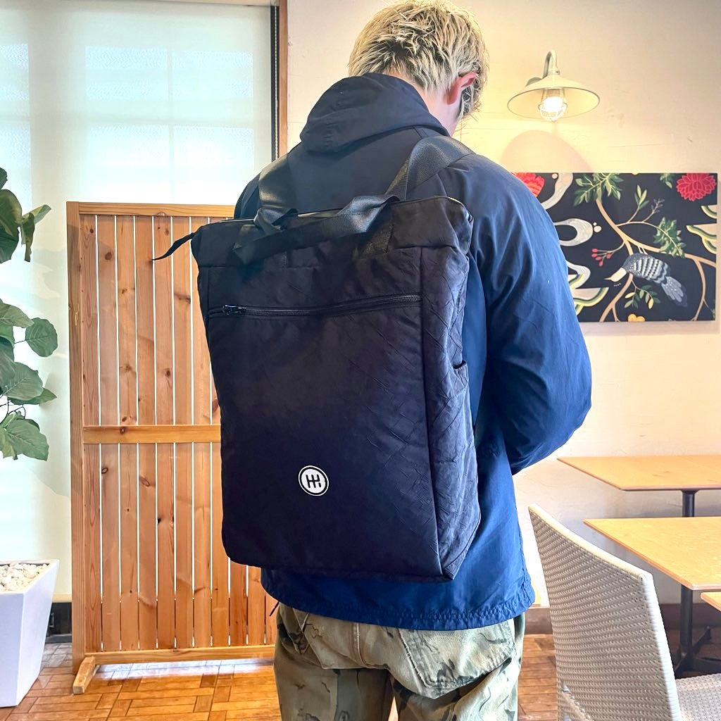 【新品】エアパック / AIR PAQ 2wayトートバッグ ブラック SDGs サスティナブル リュック