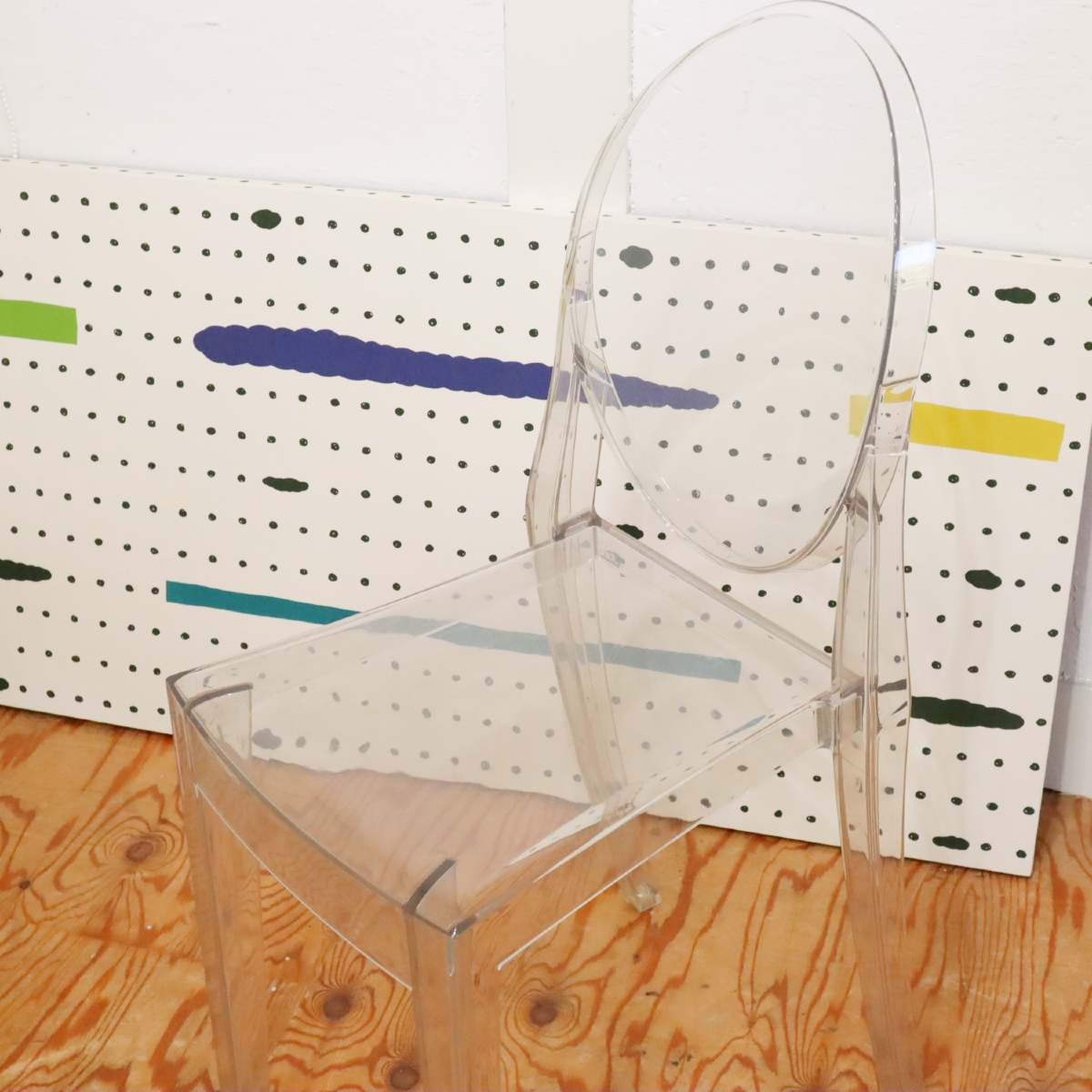 カルテル / Kartell ビクトリアゴースト クリスタル フィリップ・スタルク チェア クリア 中古
