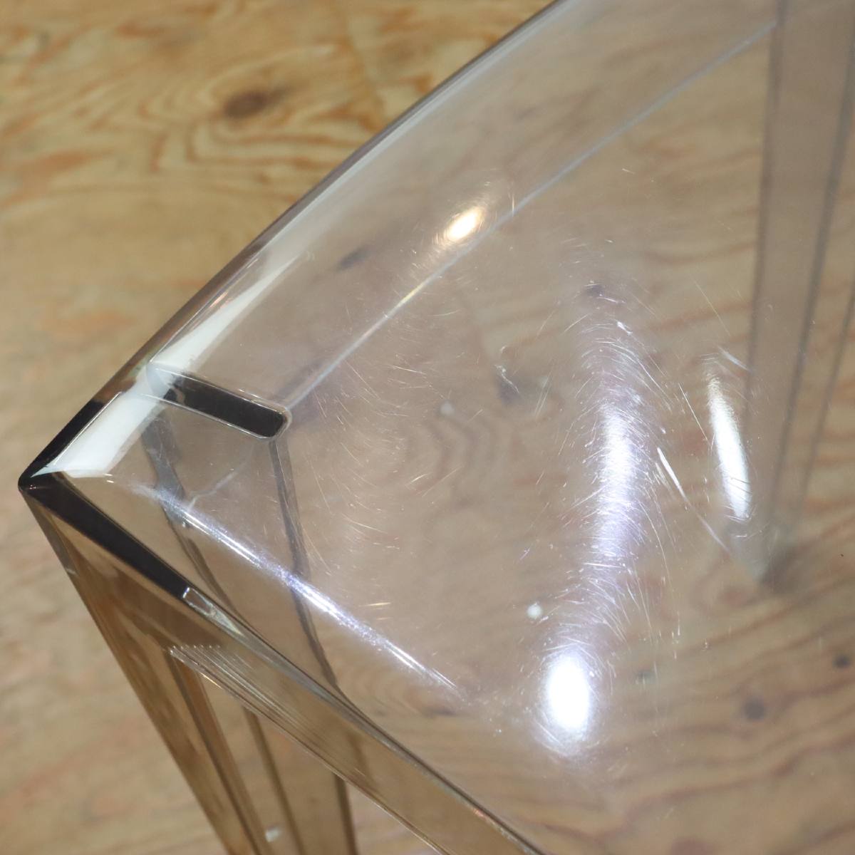 カルテル / Kartell ビクトリアゴースト クリスタル フィリップ・スタルク チェア クリア 中古