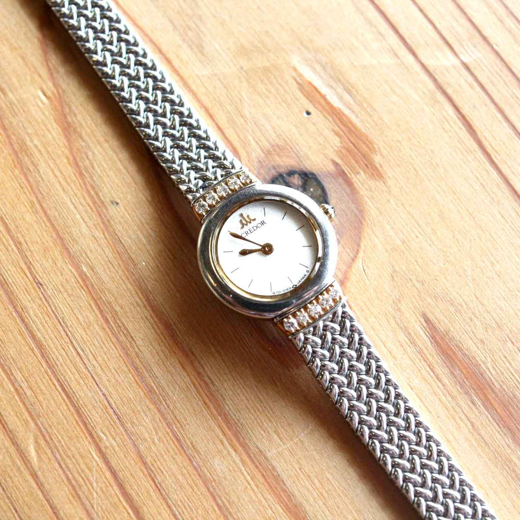 セイコー / SEIKO クレドール アンティーク時計 レディース 腕時計 ダイヤ クオーツ