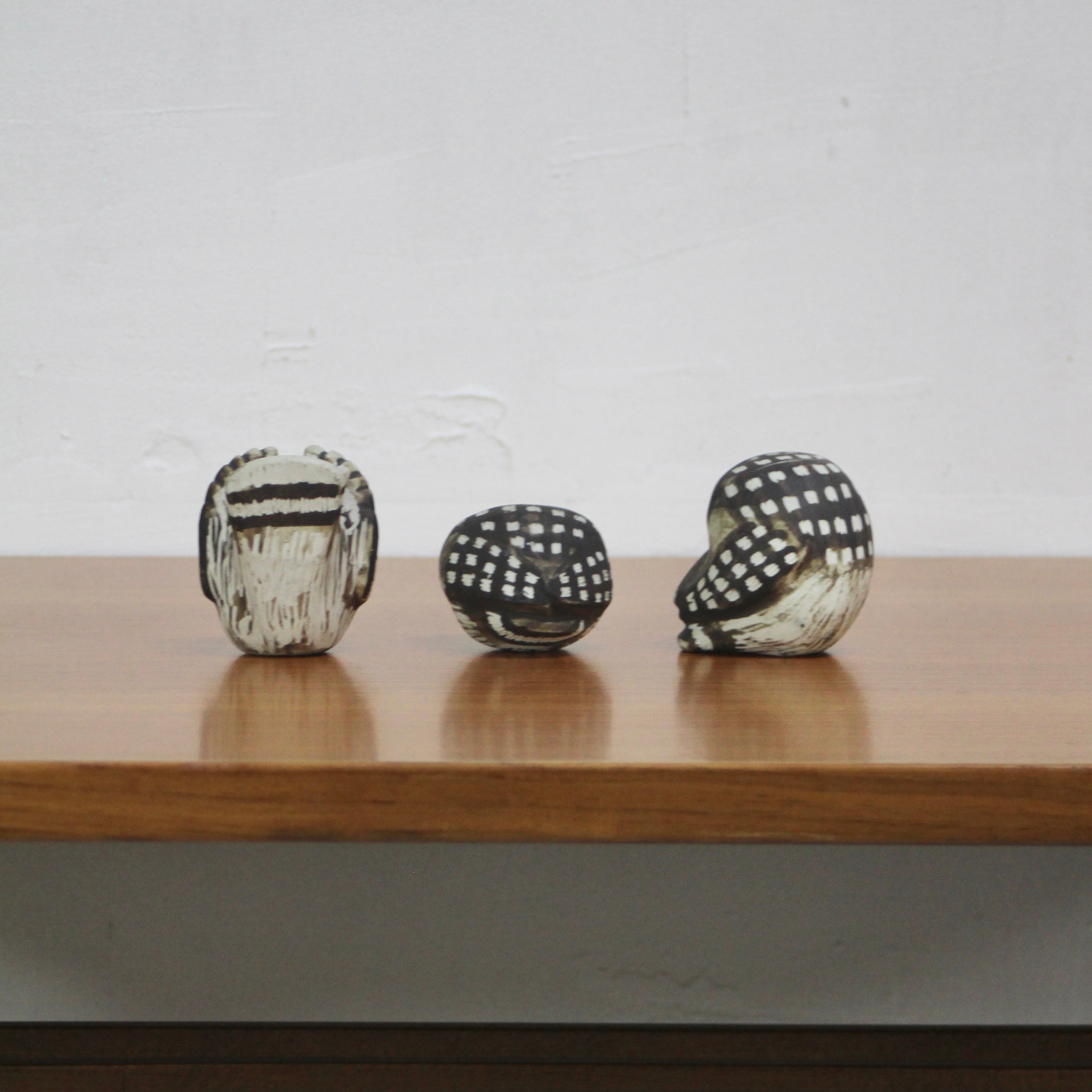 グスタフスベリ / Gustavsberg ふくろう3点セット エドヴァルド・リンダール