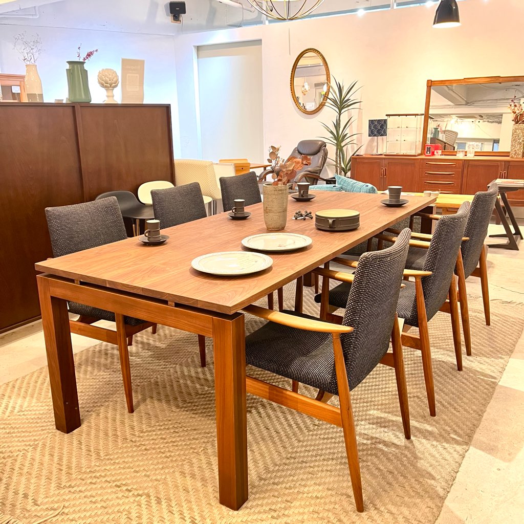 リッツウェル / Ritzwell FVダイニングテーブル / FV TABLE W220 ウォールナット無垢材 展示品