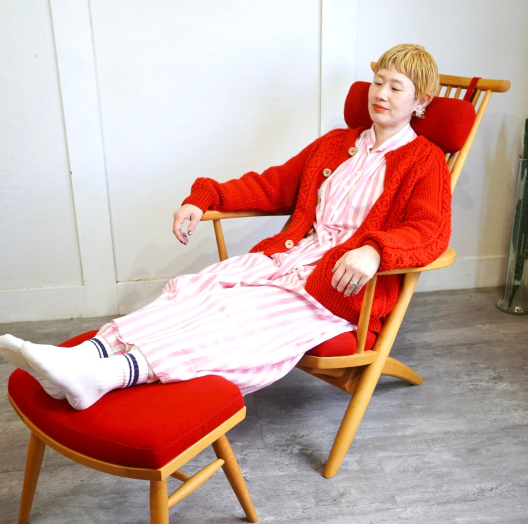 柏木工 シビル / CIVIL イージーチェア&オットマン 飛騨高山