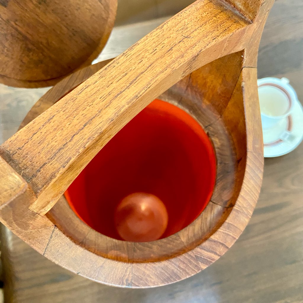 ダンスク / DANSK イェンス・クイストゴー / Jens.H.Quistgaard  チーク材 アイスバスケット ヴィンテージ