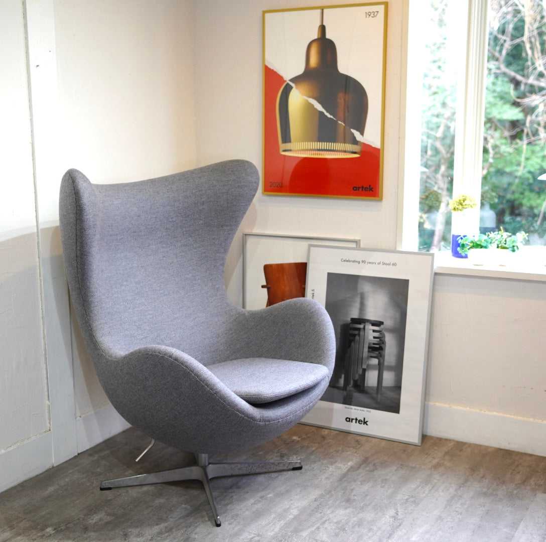 フリッツハンセン / FRITZ HANSEN エッグチェア / EGG アルネ・ヤコブセン ファブリック 北欧 デンマーク