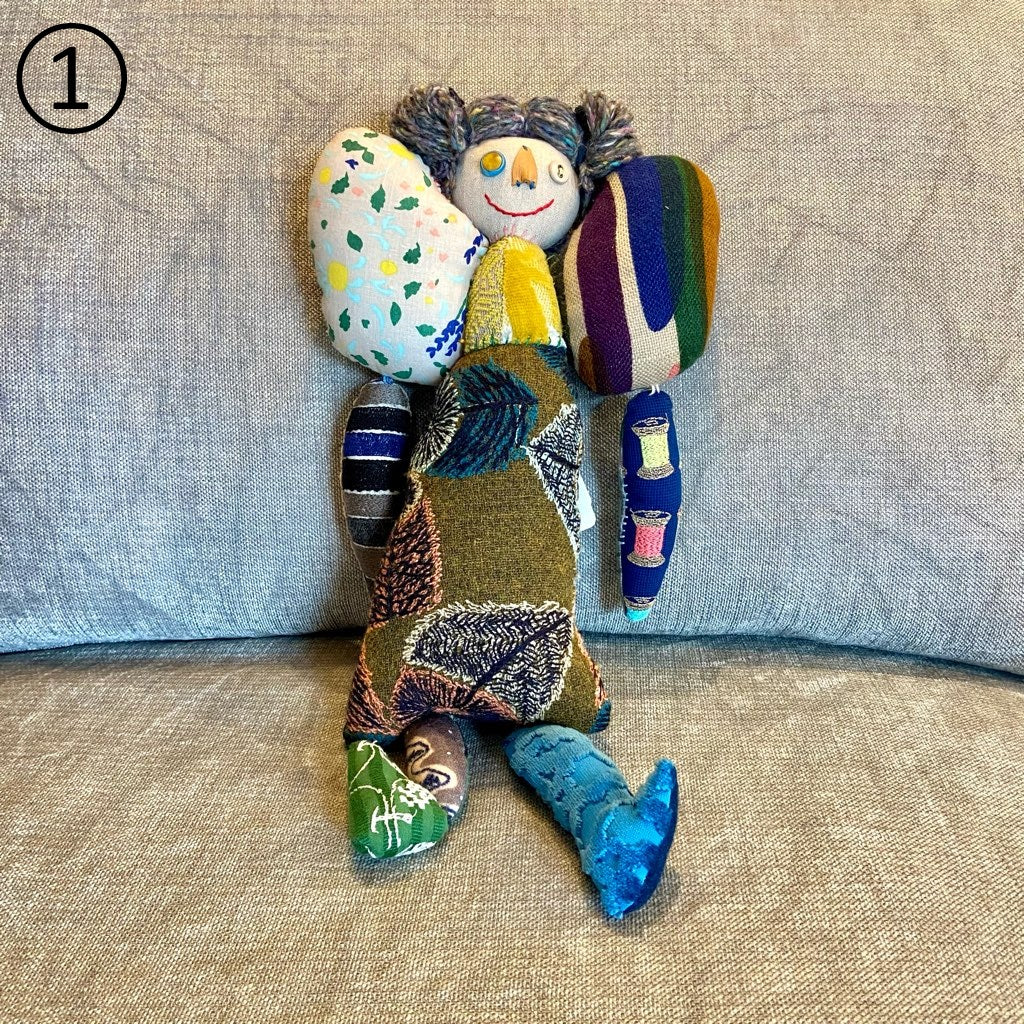 ミナペルホネン / mina perhonen patchちゃん ぬいぐるみ 人形