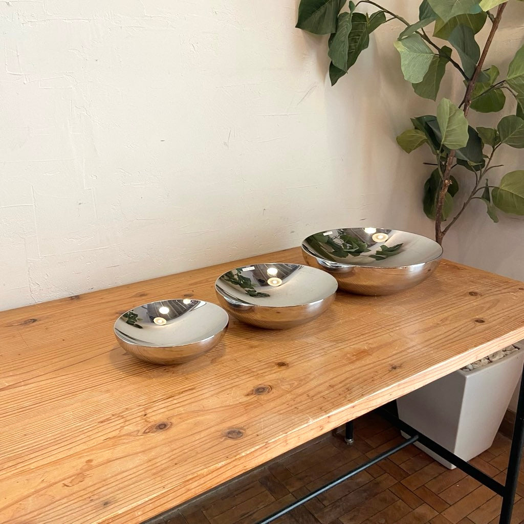 アレッシィ / ALESSI ステンレスボウル3点セット ドゥルビーノ＆ロマッツイ - Restyle