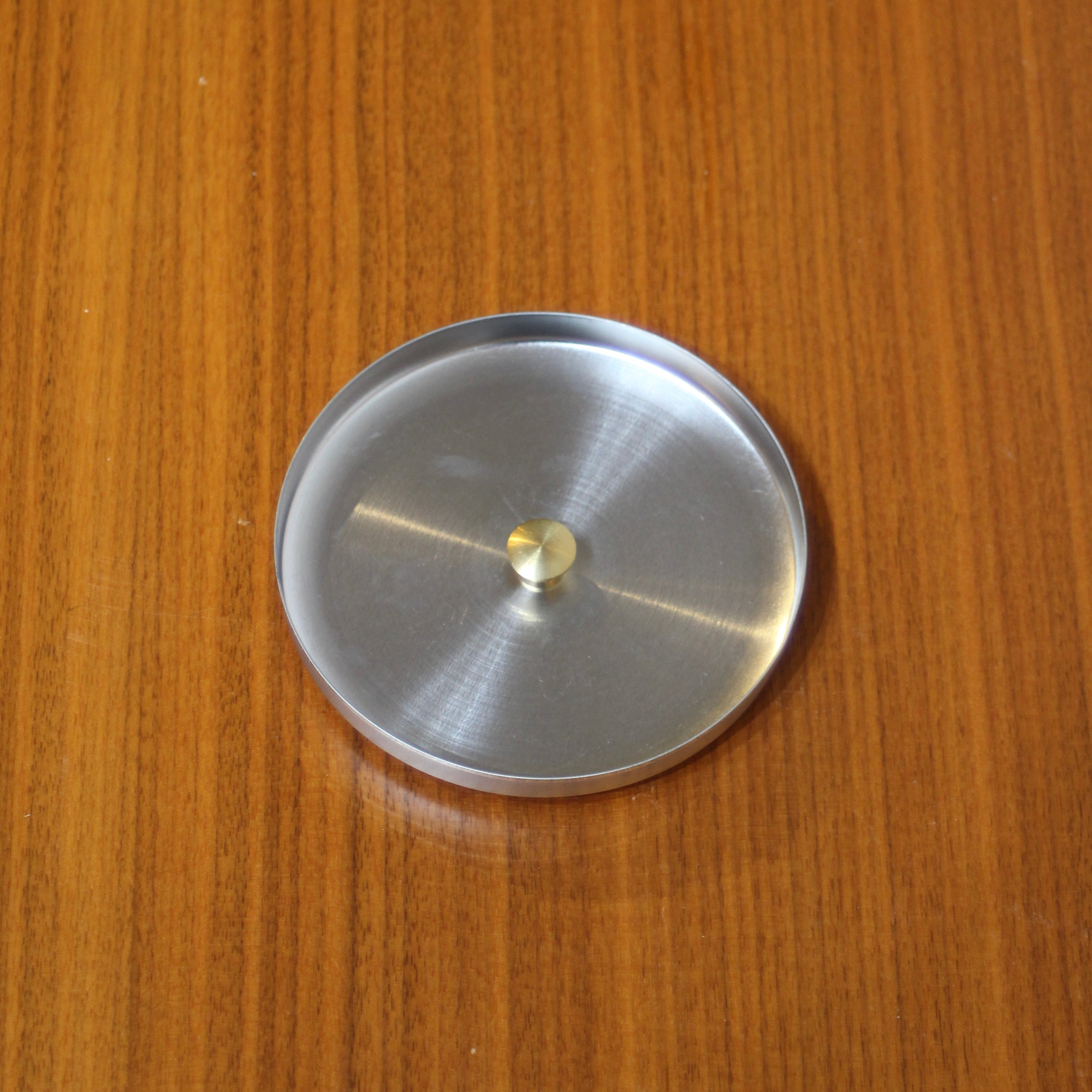 開花堂 ブリキコーヒー缶 大 中古