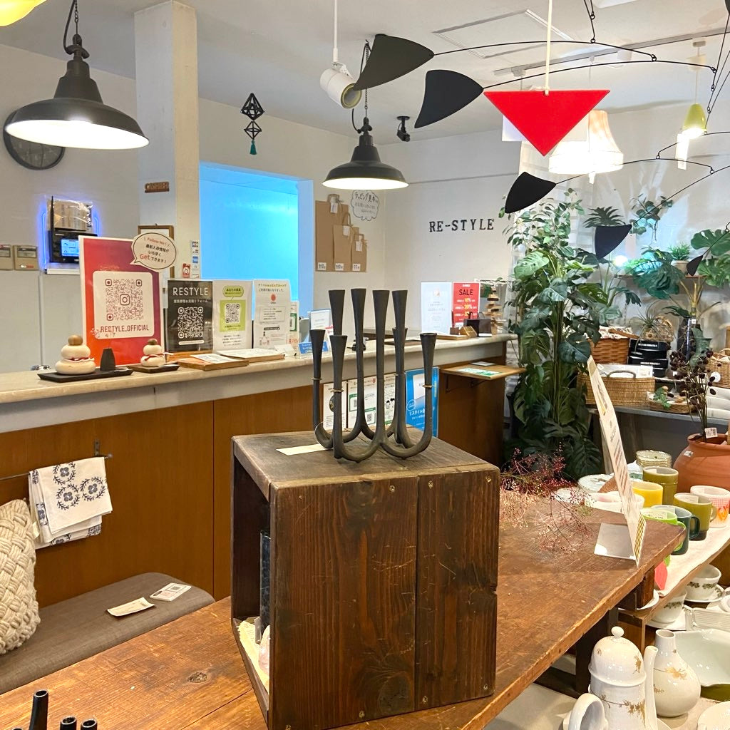 ダンスク / DANSK イェンス・クイストゴー / Jens.H.Quistgaard  アイアン キャンドルホルダー 8灯 ヴィンテージ