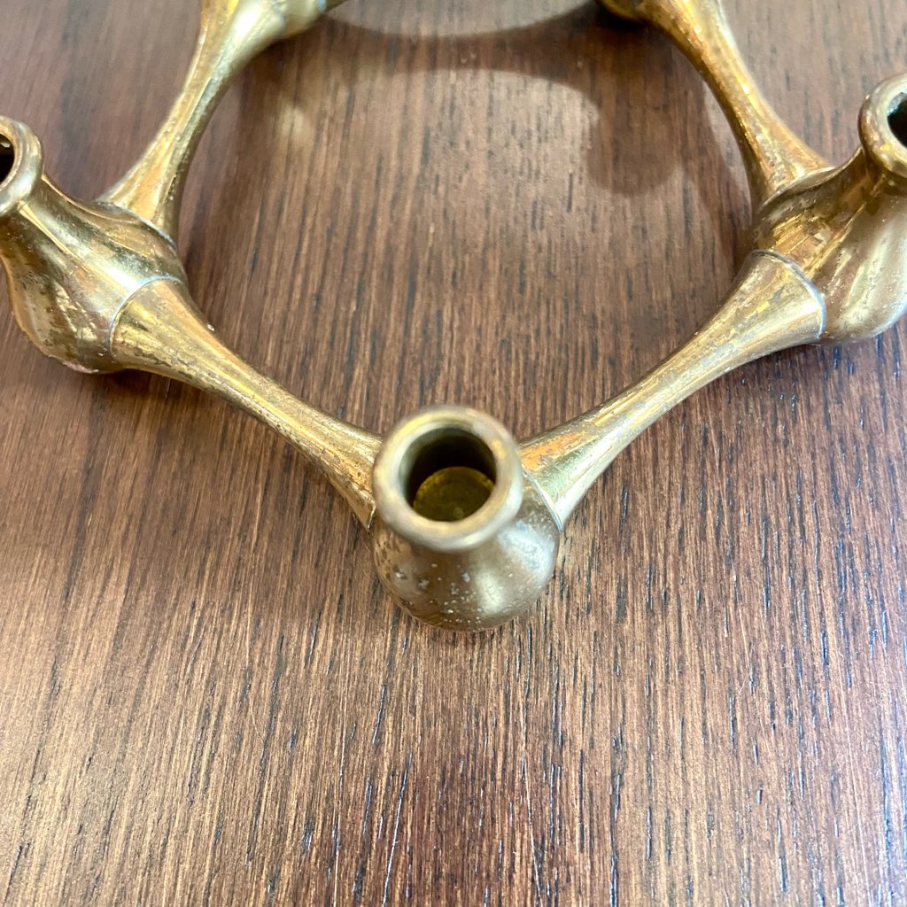 ダンスク / DANSK イェンス・クイストゴー / Jens.H.Quistgaard  真鍮 キャンドルホルダー 5灯 ヴィンテージ