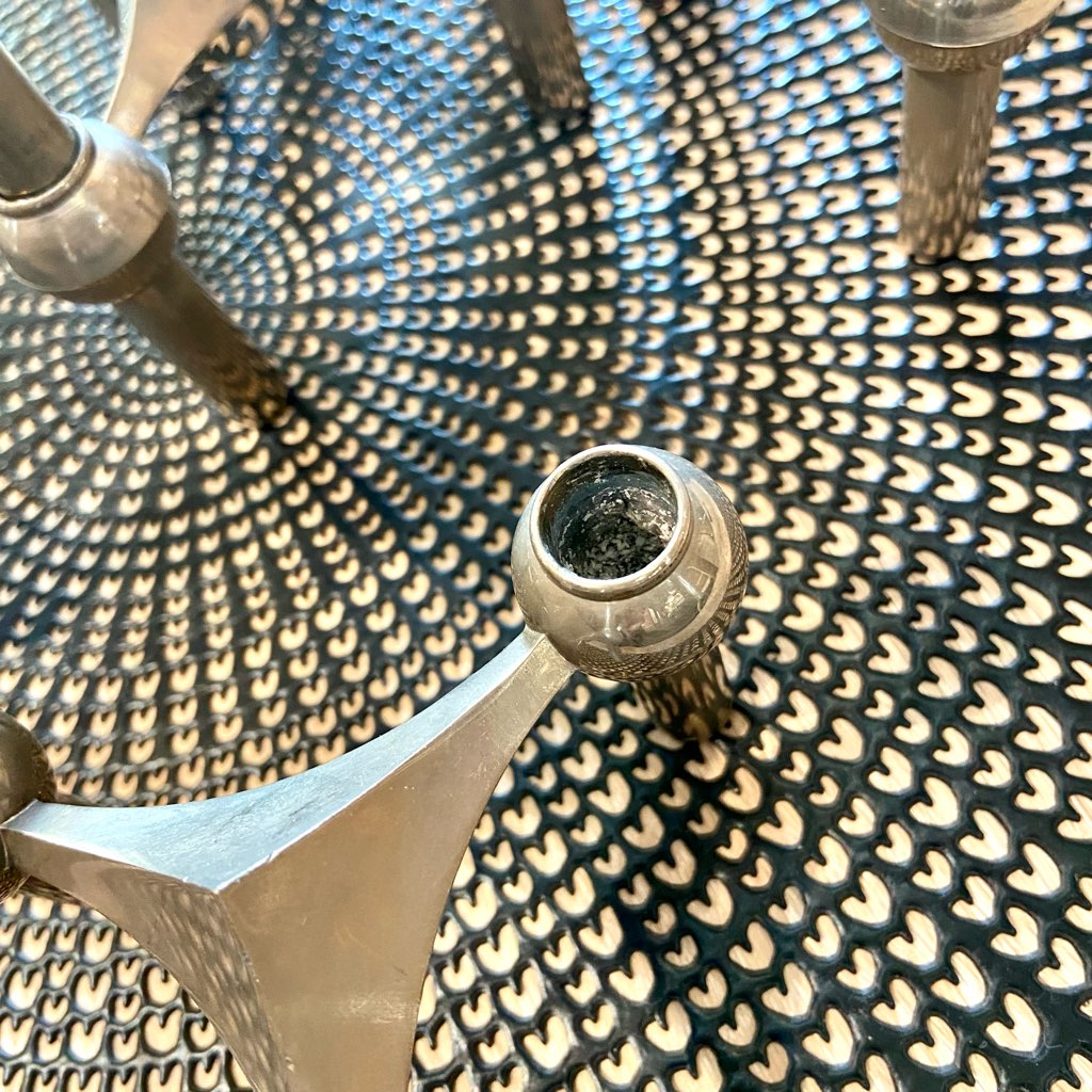 ストッフナゲル / STOFF Nagel キャンドルホルダー 10ピース ヴェルナー・ストッフ ヴィンテージ