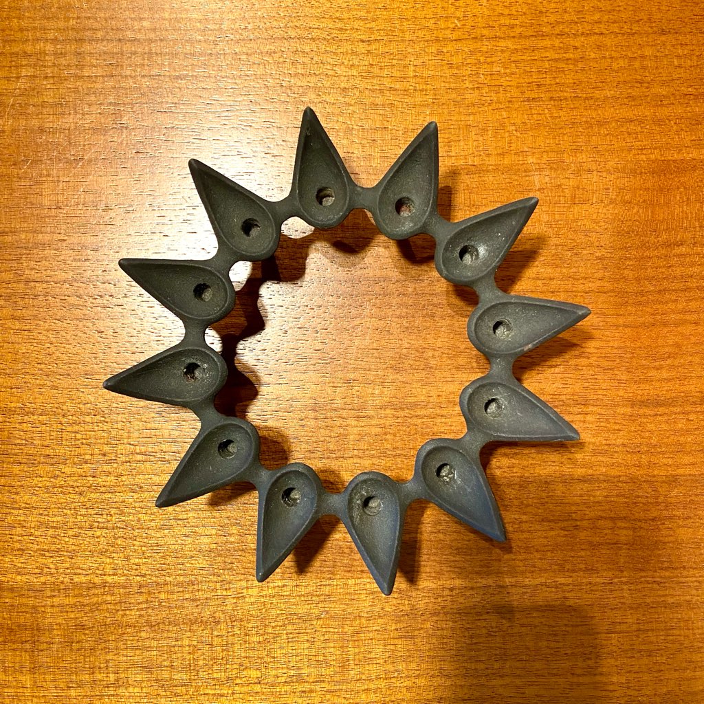 ダンスク / DANSK イェンス・クイストゴー / Jens.H.Quistgaard  スパイス アイアン キャンドルホルダー ヴィンテージ