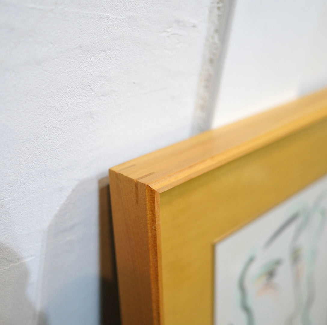 池田満寿夫 肉筆画 「女性画」