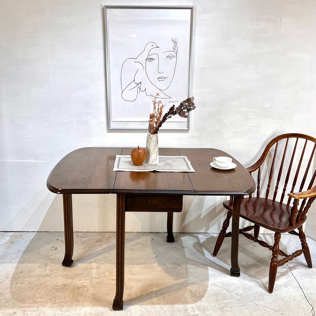 ゲートレッグ バタフライテーブル  伸長式 英国アンティーク - Restyle