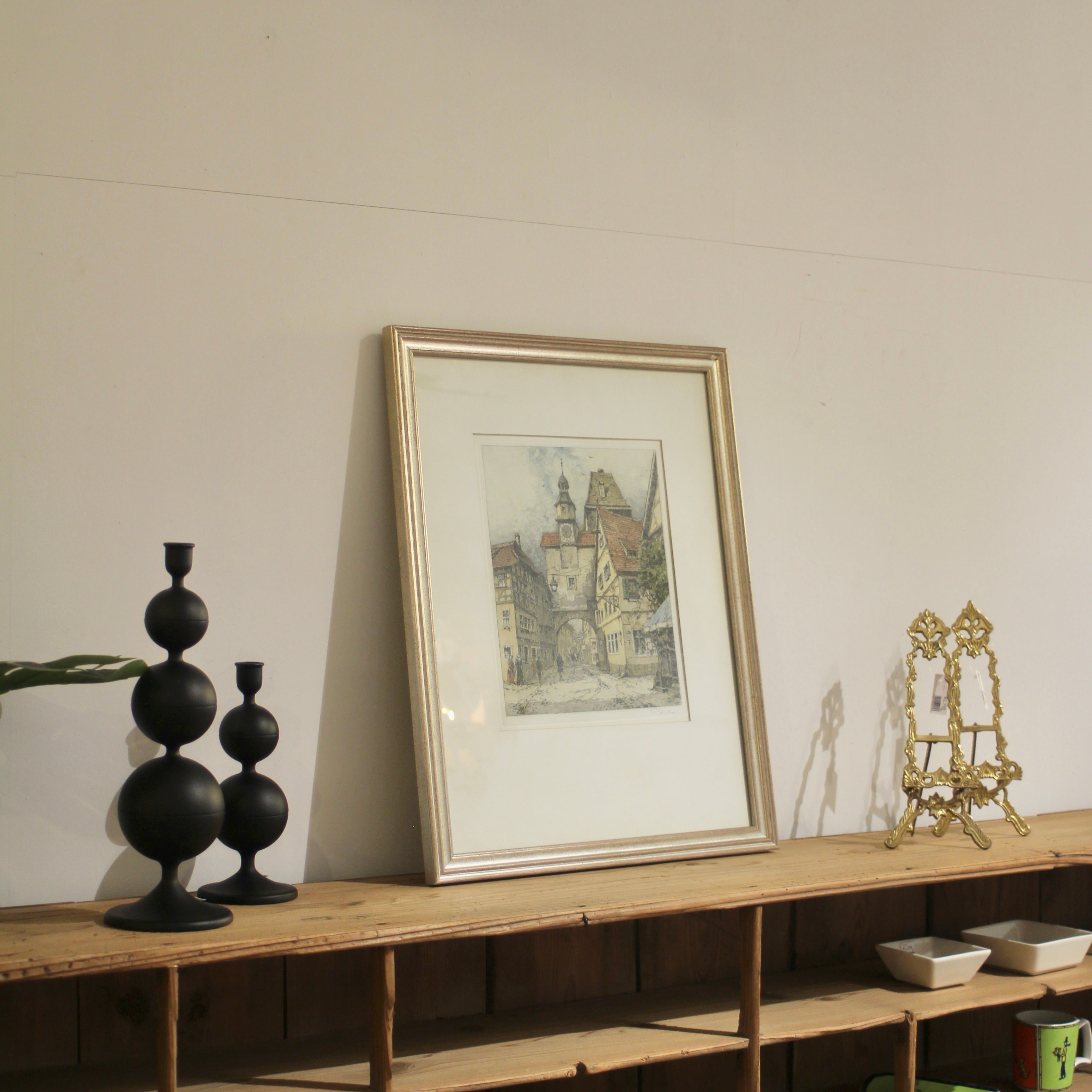 ヨーゼフ・アイデンベルガー 「ローテンブルク・オプ・デア・タウバー」/「Rothenburg ob der Tauber」銅版画