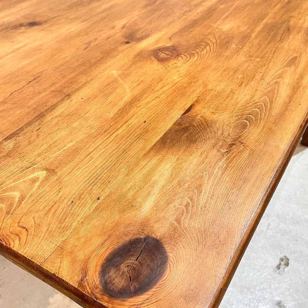 ヴィンテージ パイン材 ダイニングテーブル