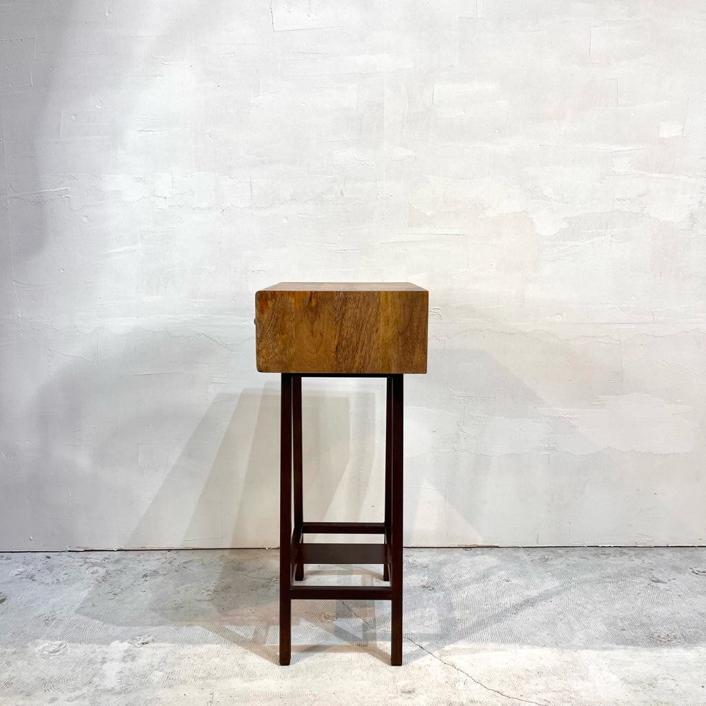 ライフファニチャー / LIFE FURNITURE DRサイドテーブル/ DR ASH SIDE TABLE アイアン