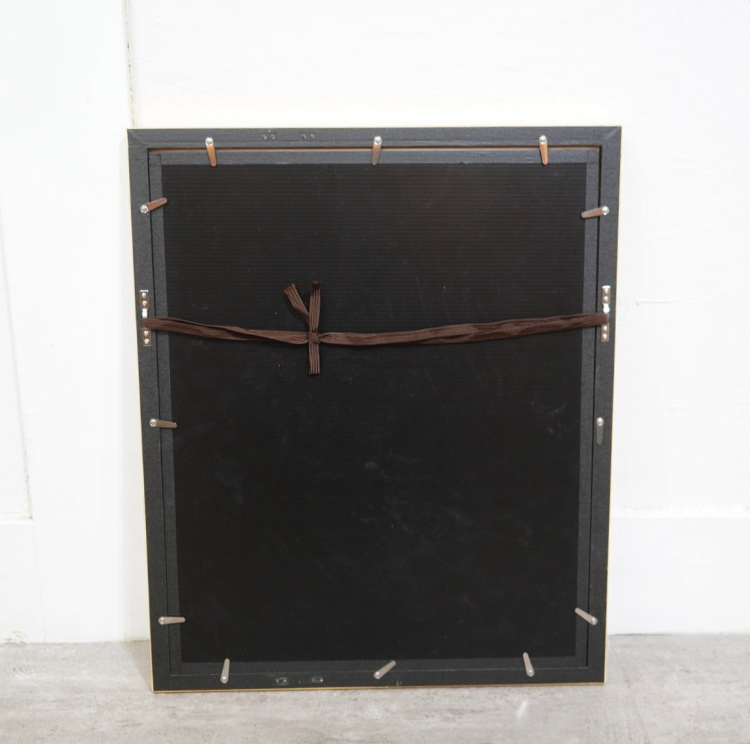 池田満寿夫 詩画（肉筆） 「窓からローマが見える」中古 アート作品 絵画