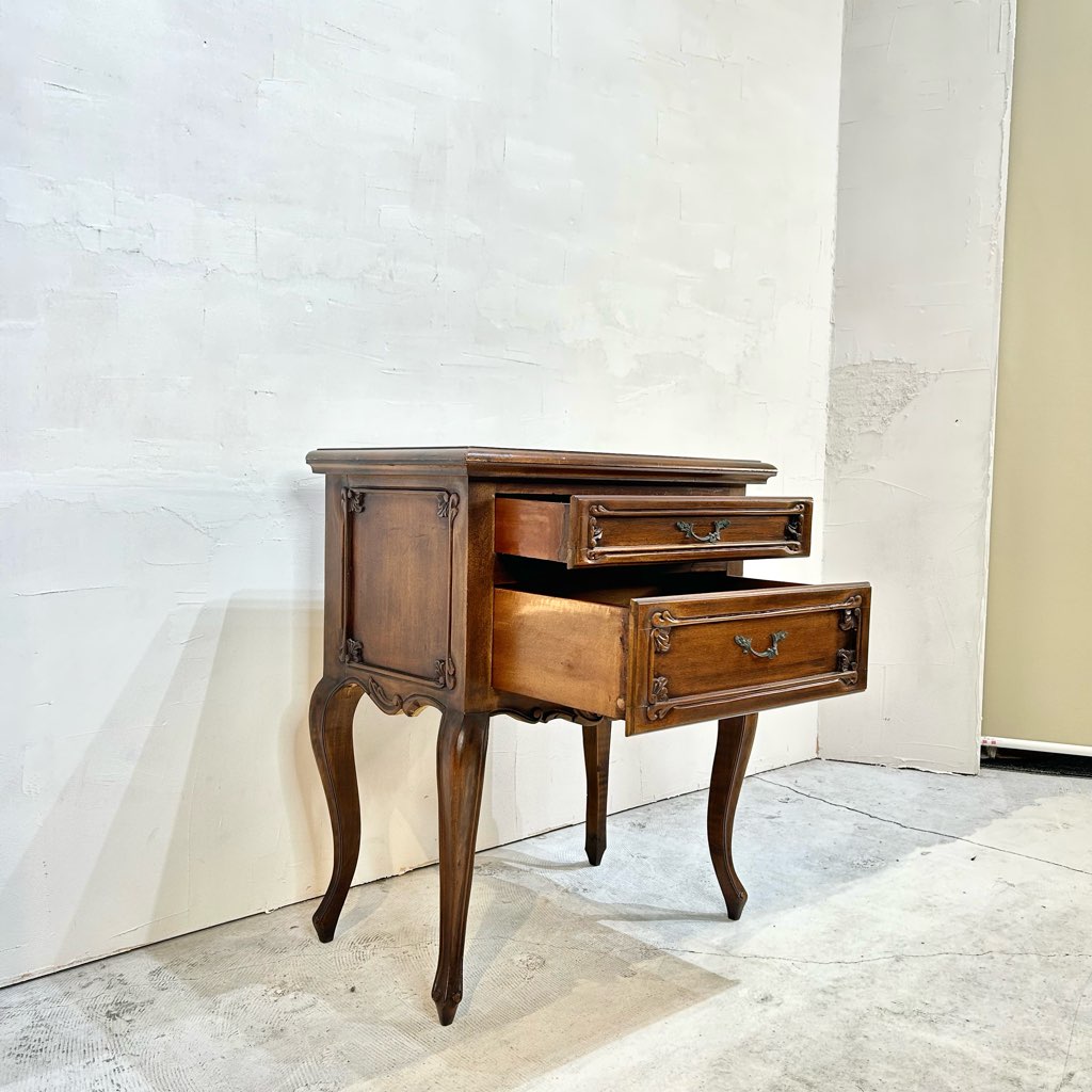 クラシカル 猫脚サイドキャビネット ミニチェスト