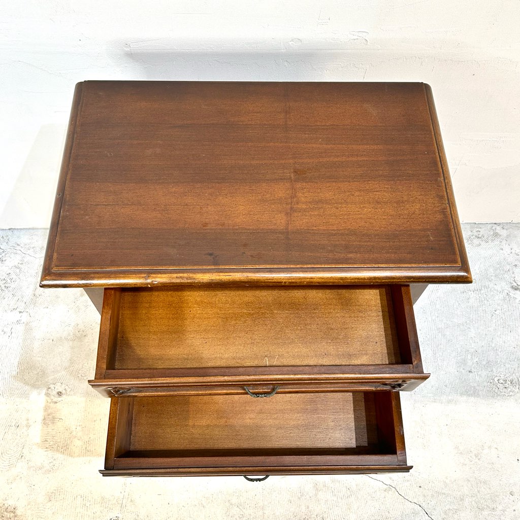 クラシカル 猫脚サイドキャビネット ミニチェスト