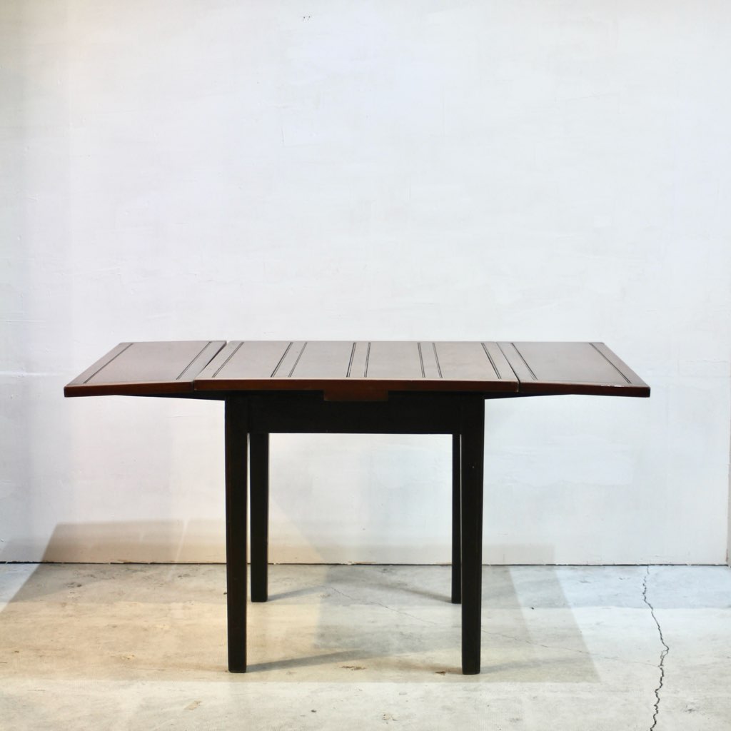 英国ヴィンテージ ドローリーフダイニングテーブル  伸長式テーブル