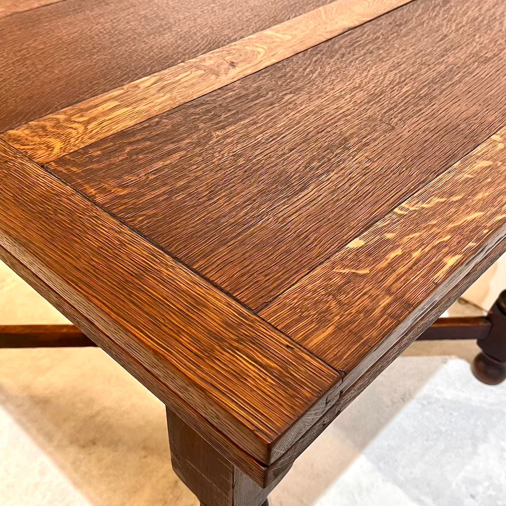 英国アンティーク ドローリーフダイニングテーブル  伸長式テーブル