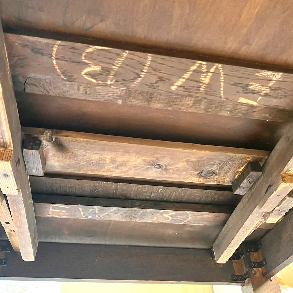 英国アンティーク ドローリーフダイニングテーブル  伸長式テーブル