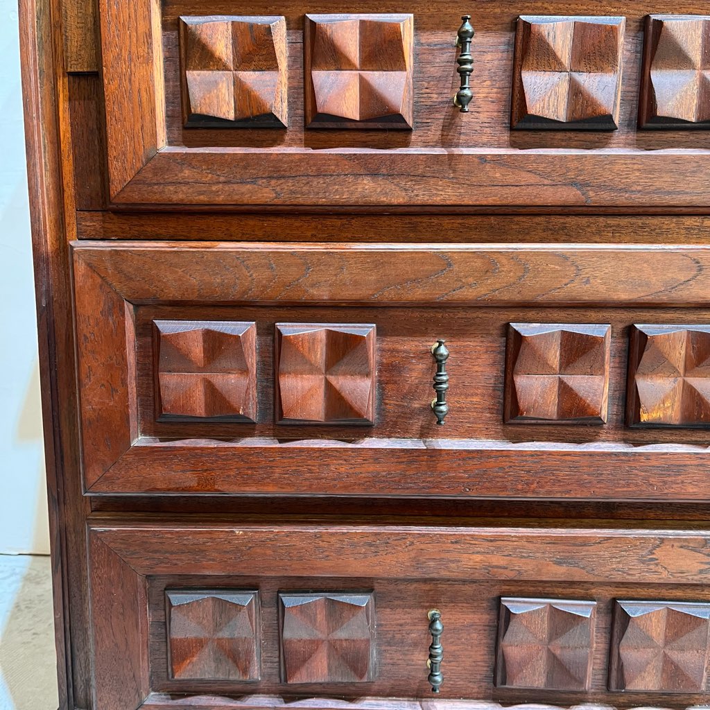 アンティーク ライティングビューロー 木製ライティングチェスト