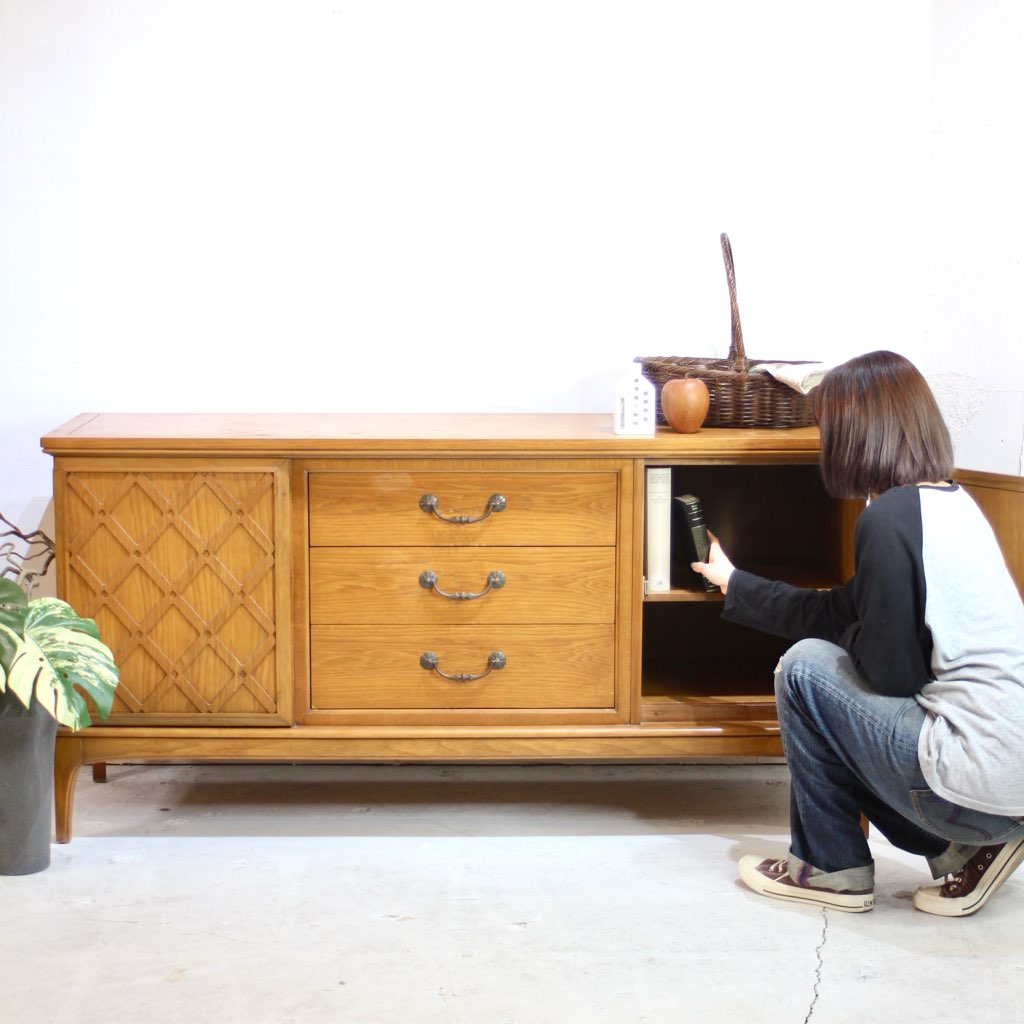 United Furniture サイドボード ミッドセンチュリー 中古 USA