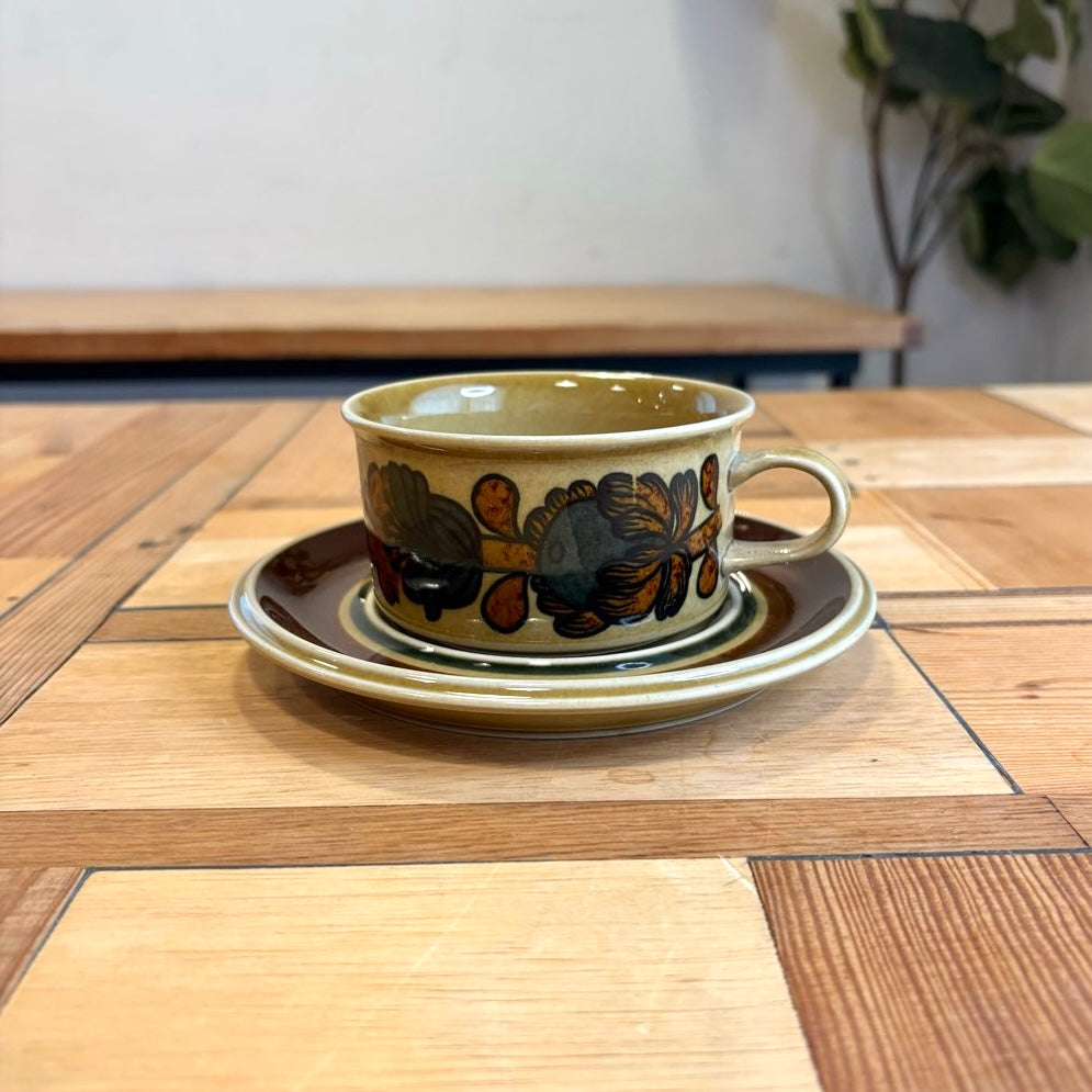 アラビア / ARABIA オッツォ / Otso ティーカップ＆ソーサー ウラ・プロコッペ 北欧ヴィンテージ