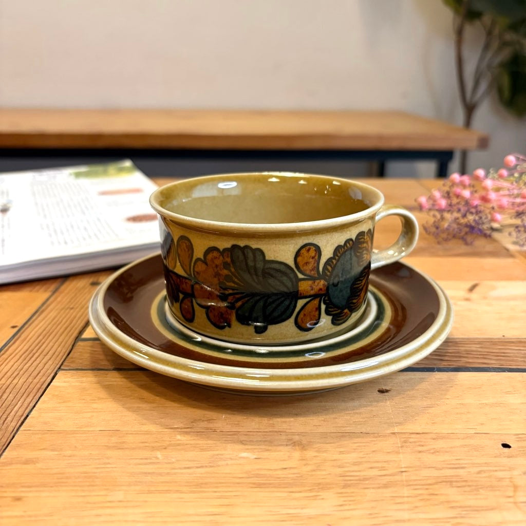 アラビア / ARABIA オッツォ / Otso ティーカップ＆ソーサー ウラ・プロコッペ 北欧ヴィンテージ