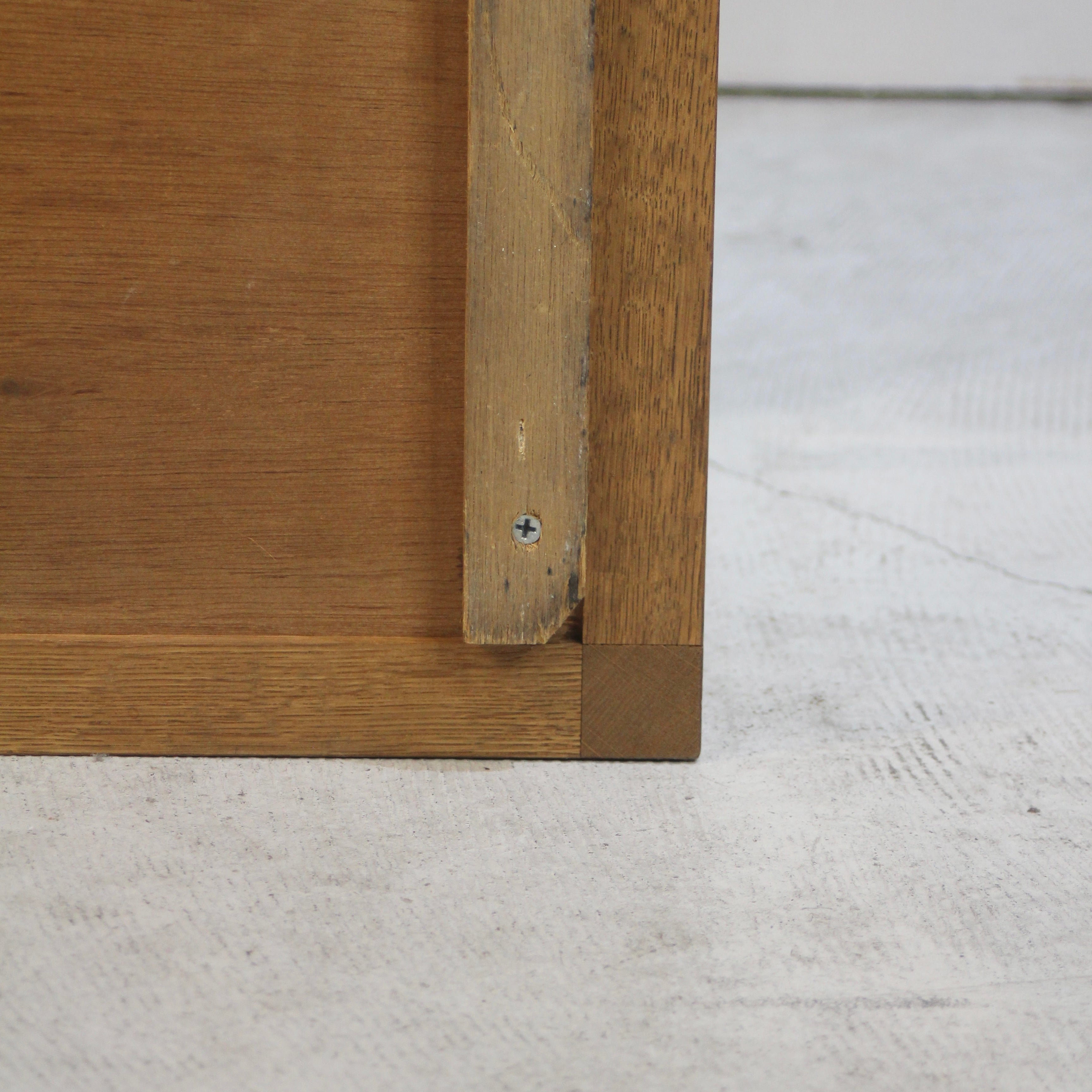 木製フレーム オープンガラスショーケース