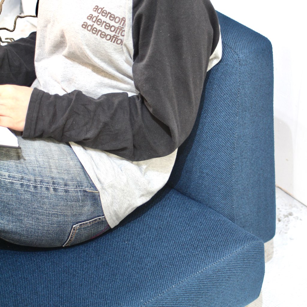 イデー / IDEE アーオソファ / AO SOFA 1人掛け ネイビー 中古