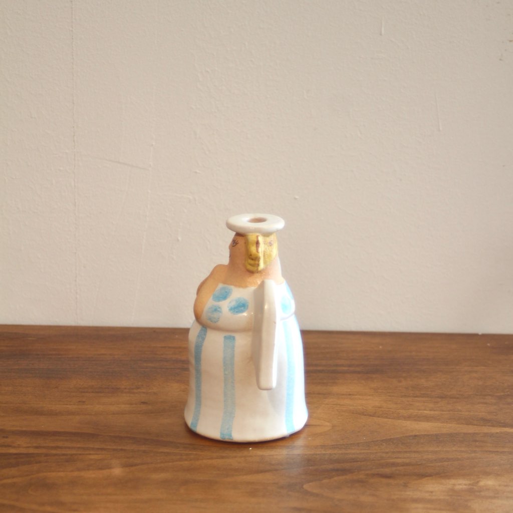 リサラーソン / Lisa Larson 天使 キャンドルホルダー エンジェル 中古